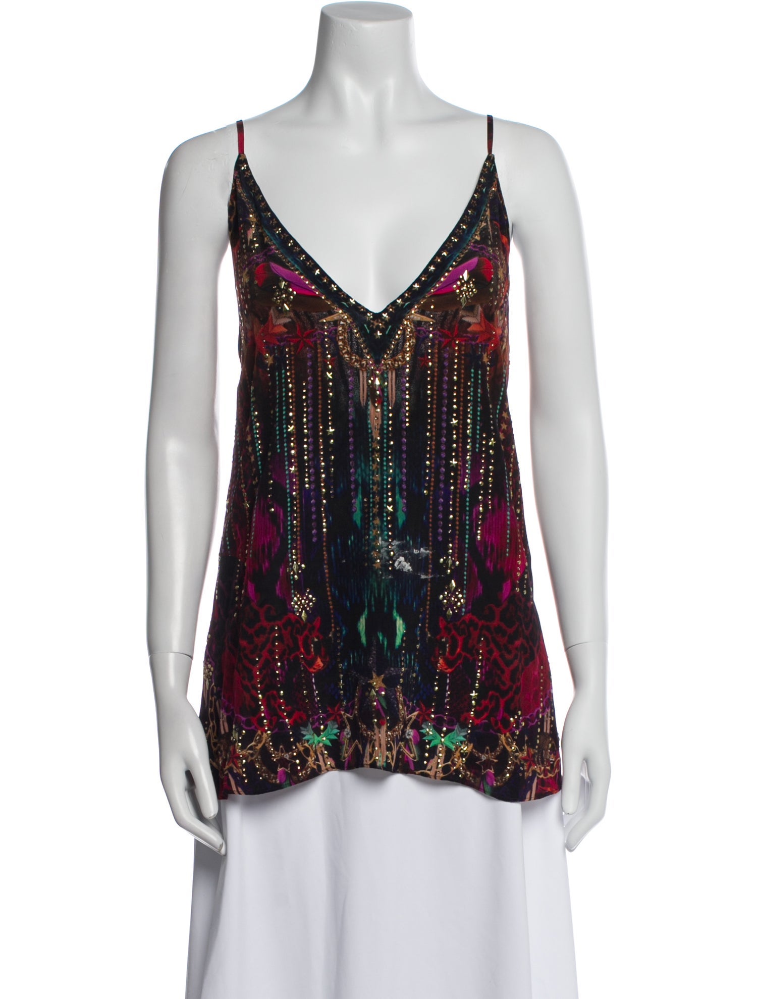 Camilla Silk Printed Blouse