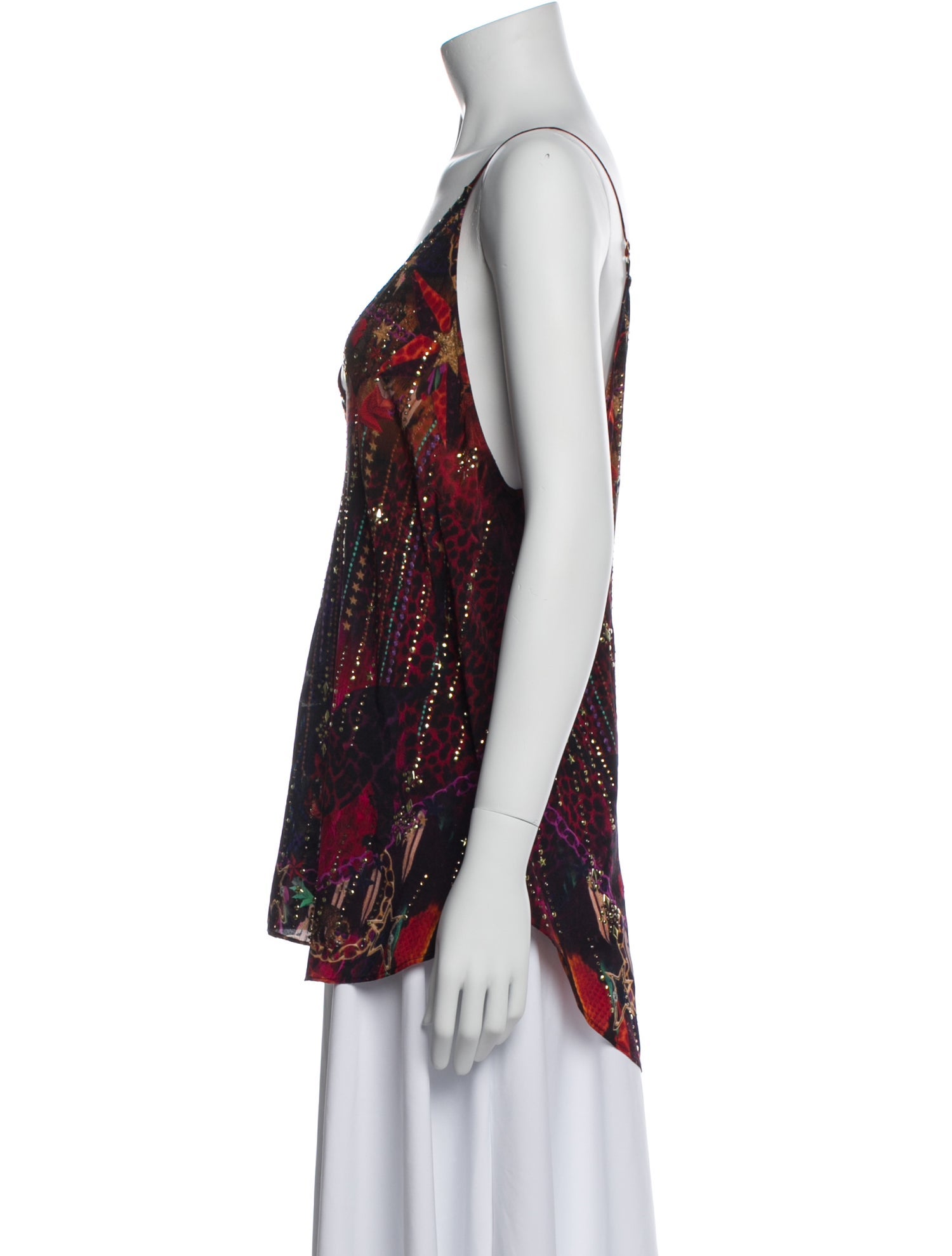 Camilla Silk Printed Blouse