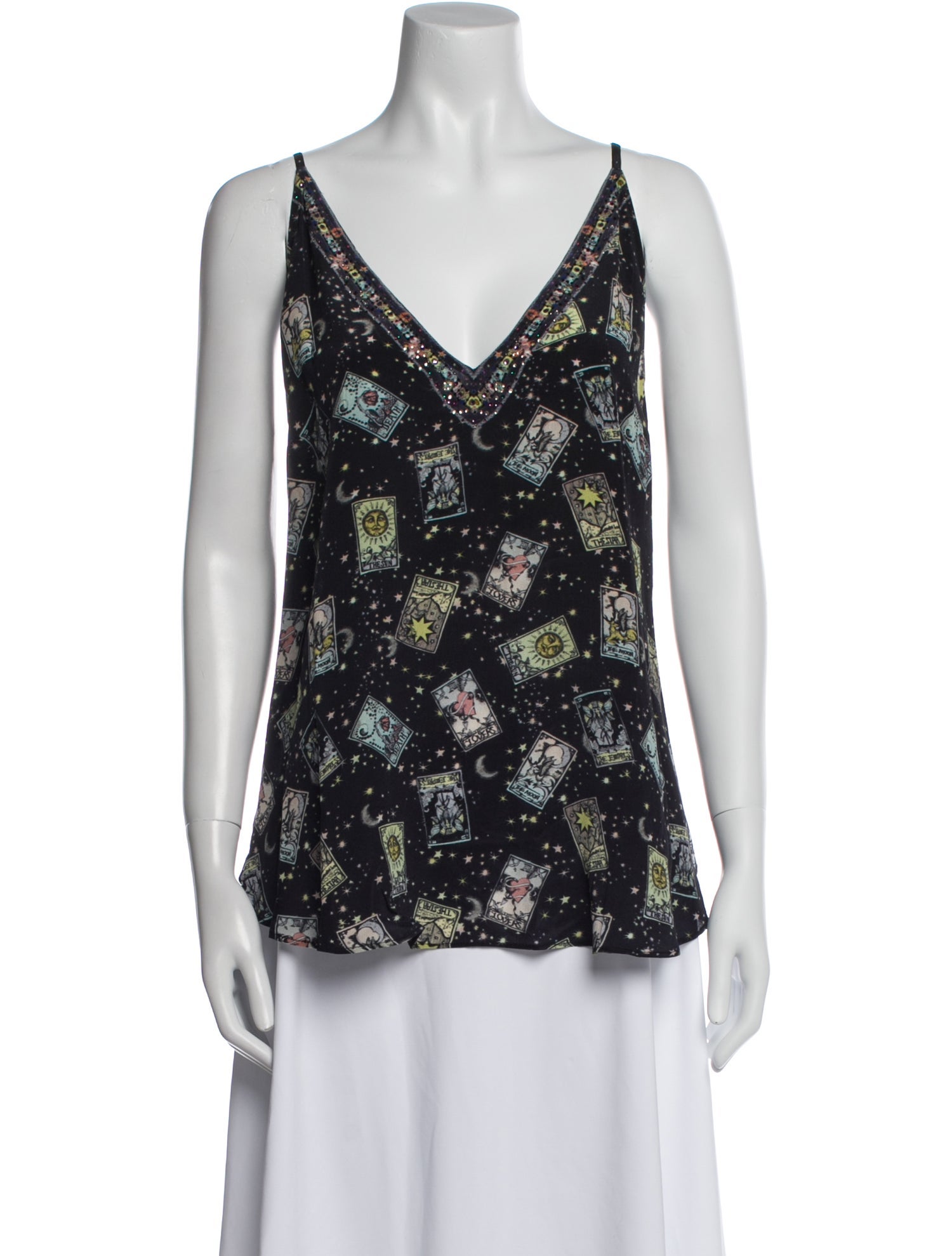 Camilla Silk Printed Blouse