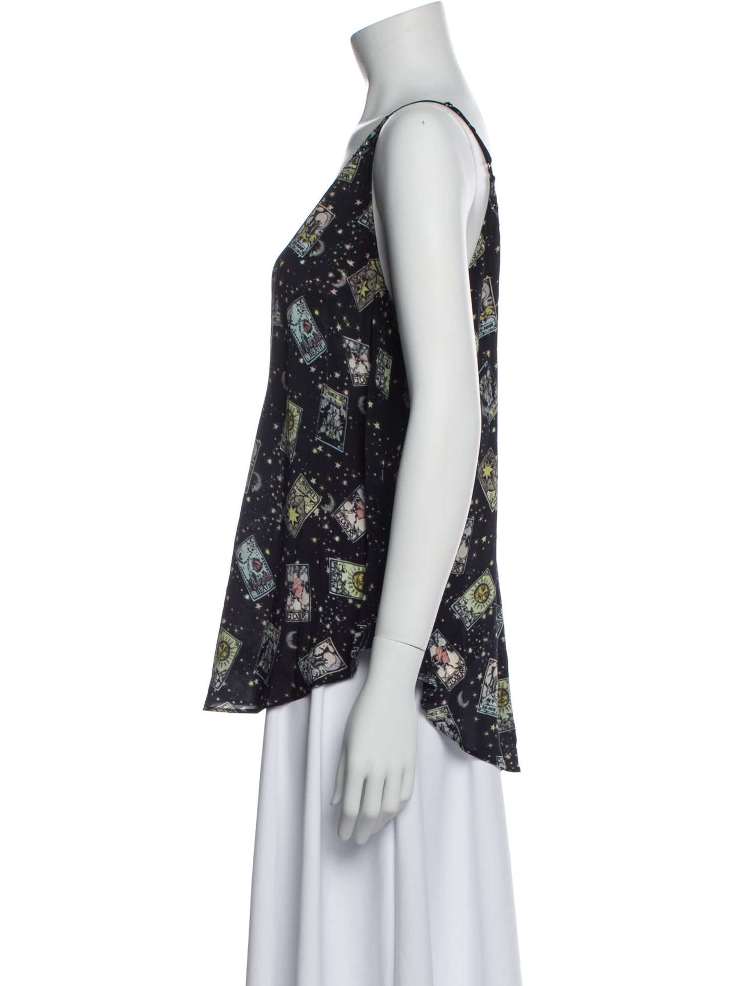 Camilla Silk Printed Blouse