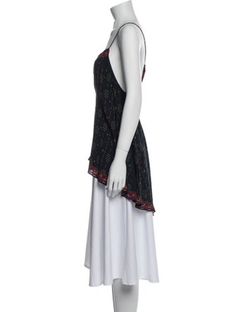 Camilla Silk Printed Top