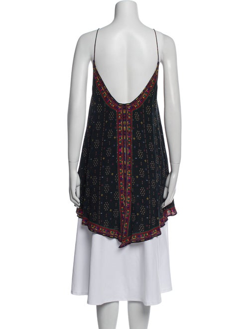 Camilla Silk Printed Top