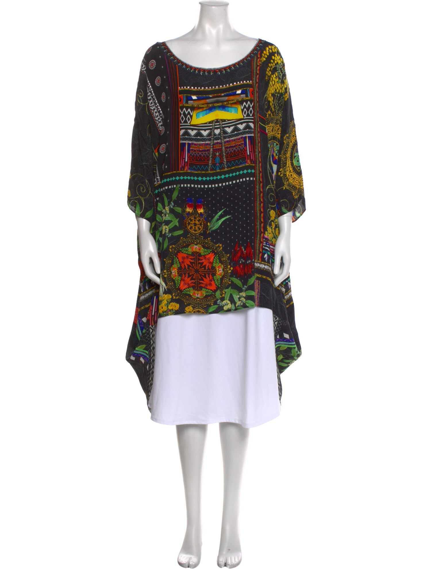 Camilla Silk Printed Tunic