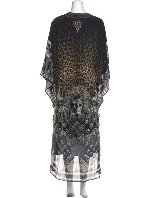 Camilla Silk Animal Print Tunic
