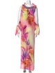 Camilla Silk Long Dress