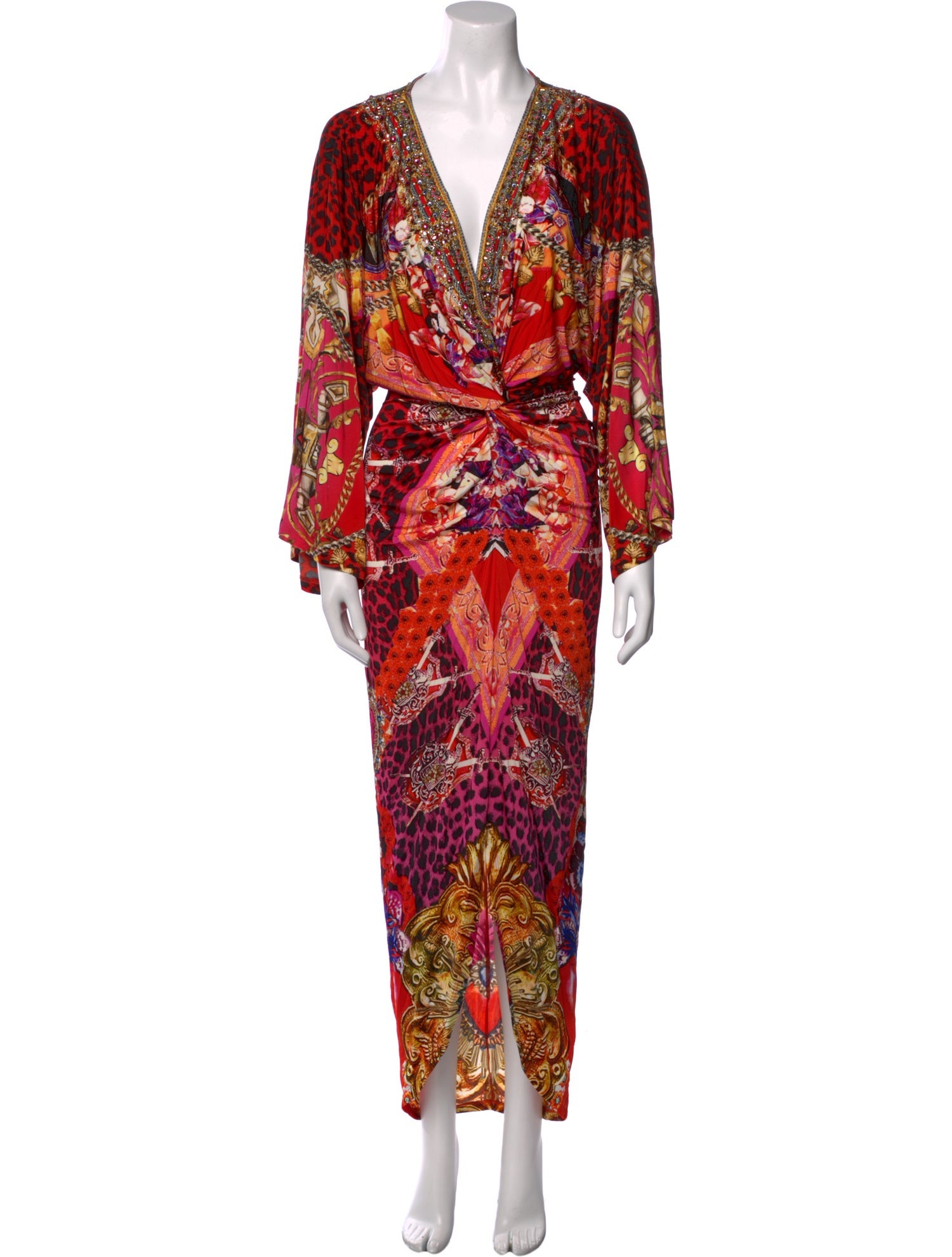 Camilla Printed Long Dress w/ Tags