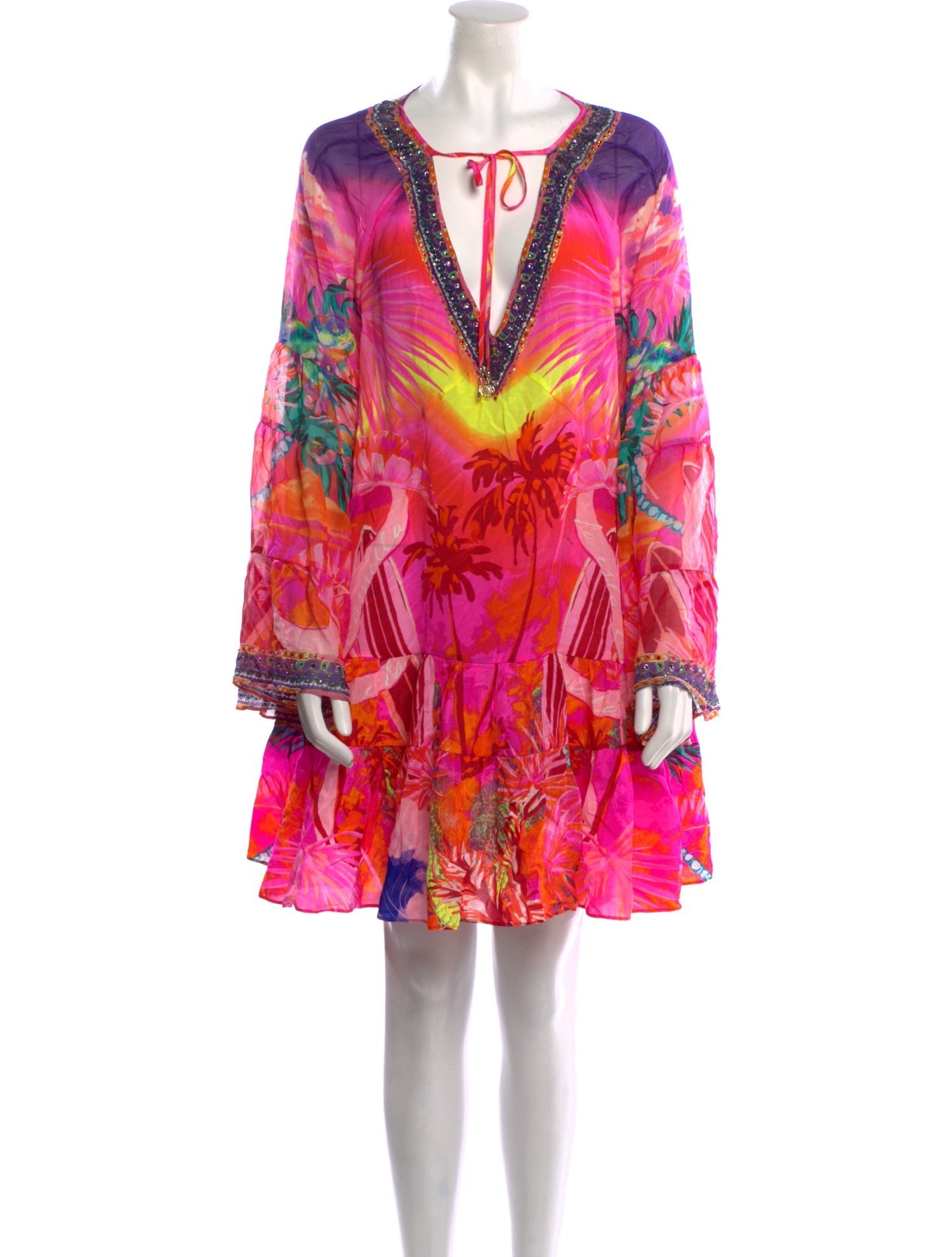 Camilla Silk Mini Dress