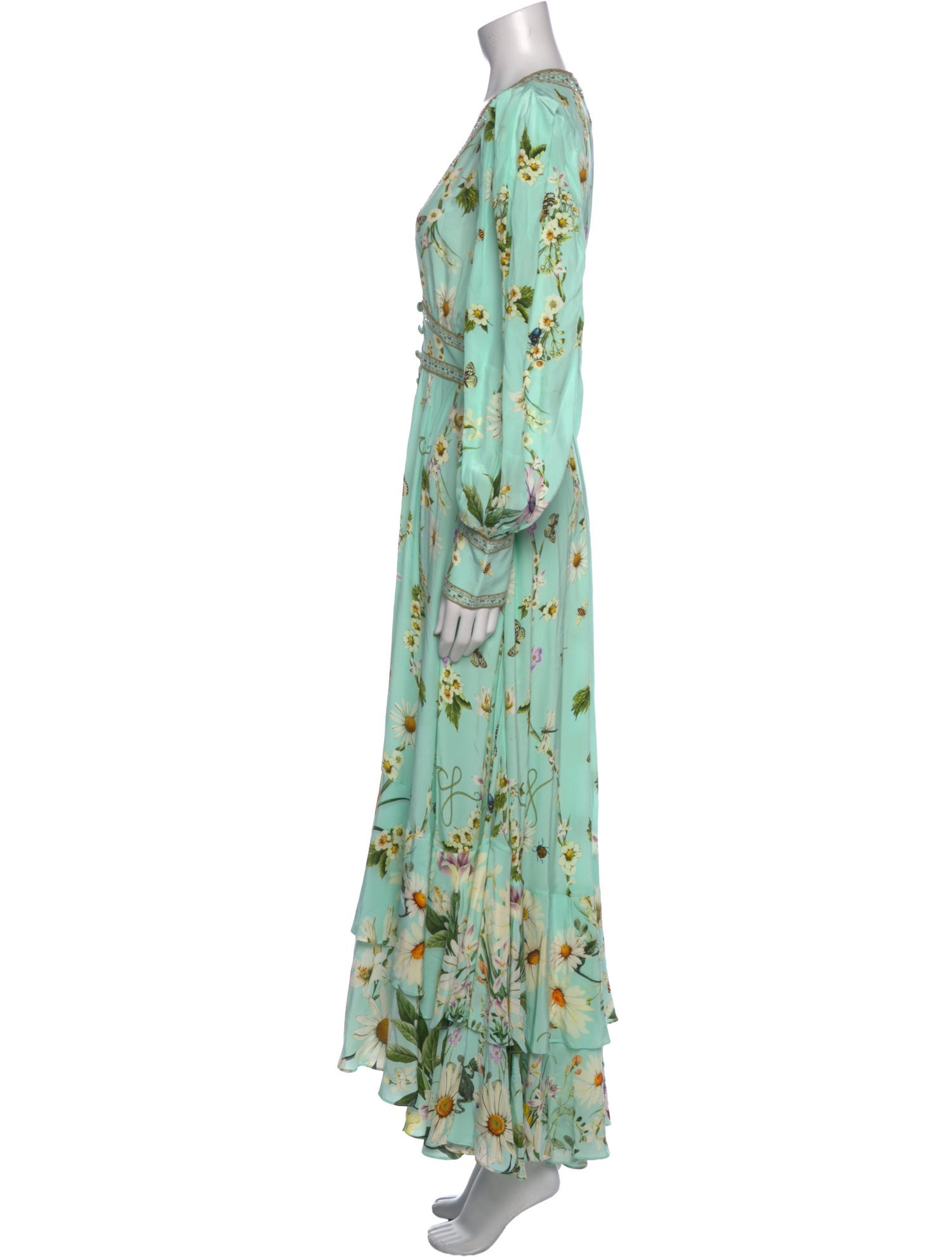 Camilla Silk Long Dress
