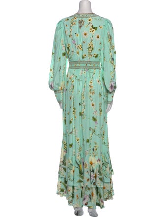 Camilla Silk Long Dress