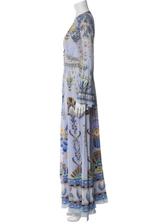 Camilla Silk Long Dress