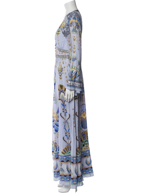Camilla Silk Long Dress