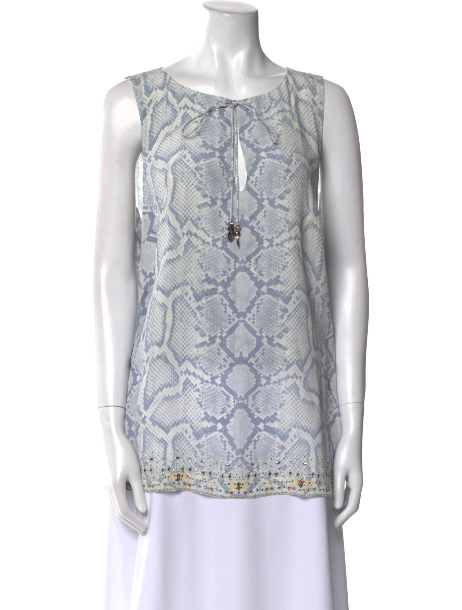 Camilla Silk Printed Tunic