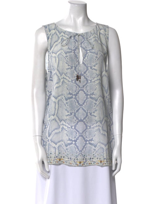 Camilla Silk Printed Tunic