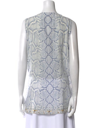 Camilla Silk Printed Tunic