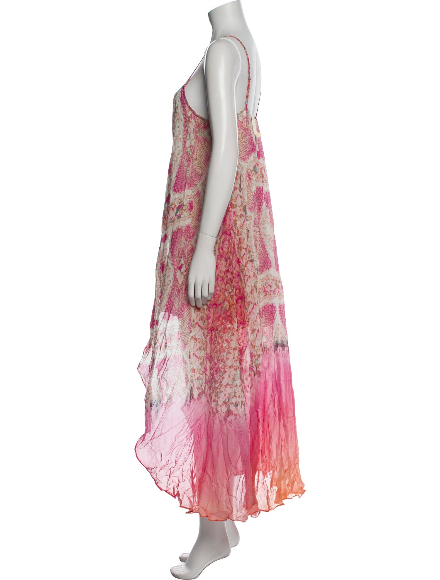 Camilla Silk Midi Length Dress