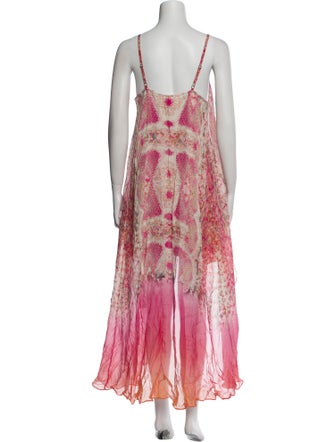 Camilla Silk Midi Length Dress