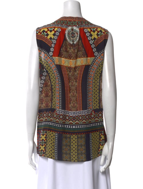 Camilla Silk Printed Blouse