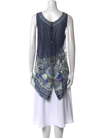 Camilla Silk Printed Tunic