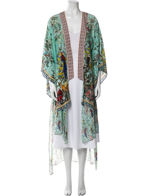 Camilla Silk Printed Robe