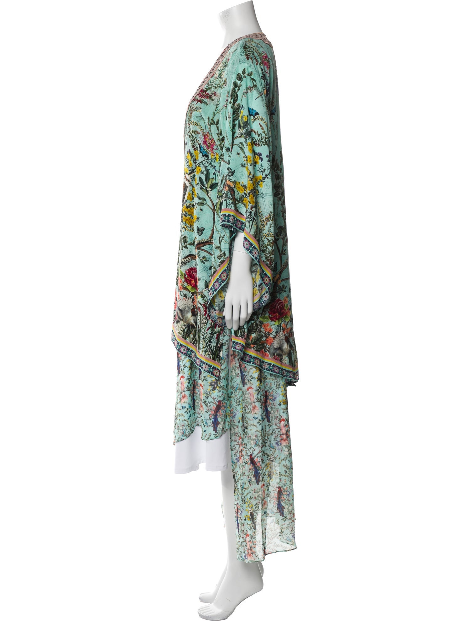 Camilla Silk Printed Robe