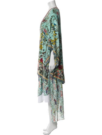 Camilla Silk Printed Robe