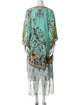 Camilla Silk Printed Robe