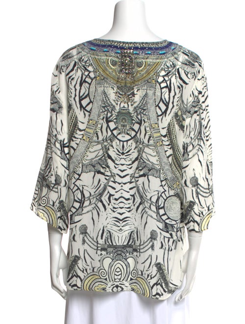 Camilla Silk Printed Blouse