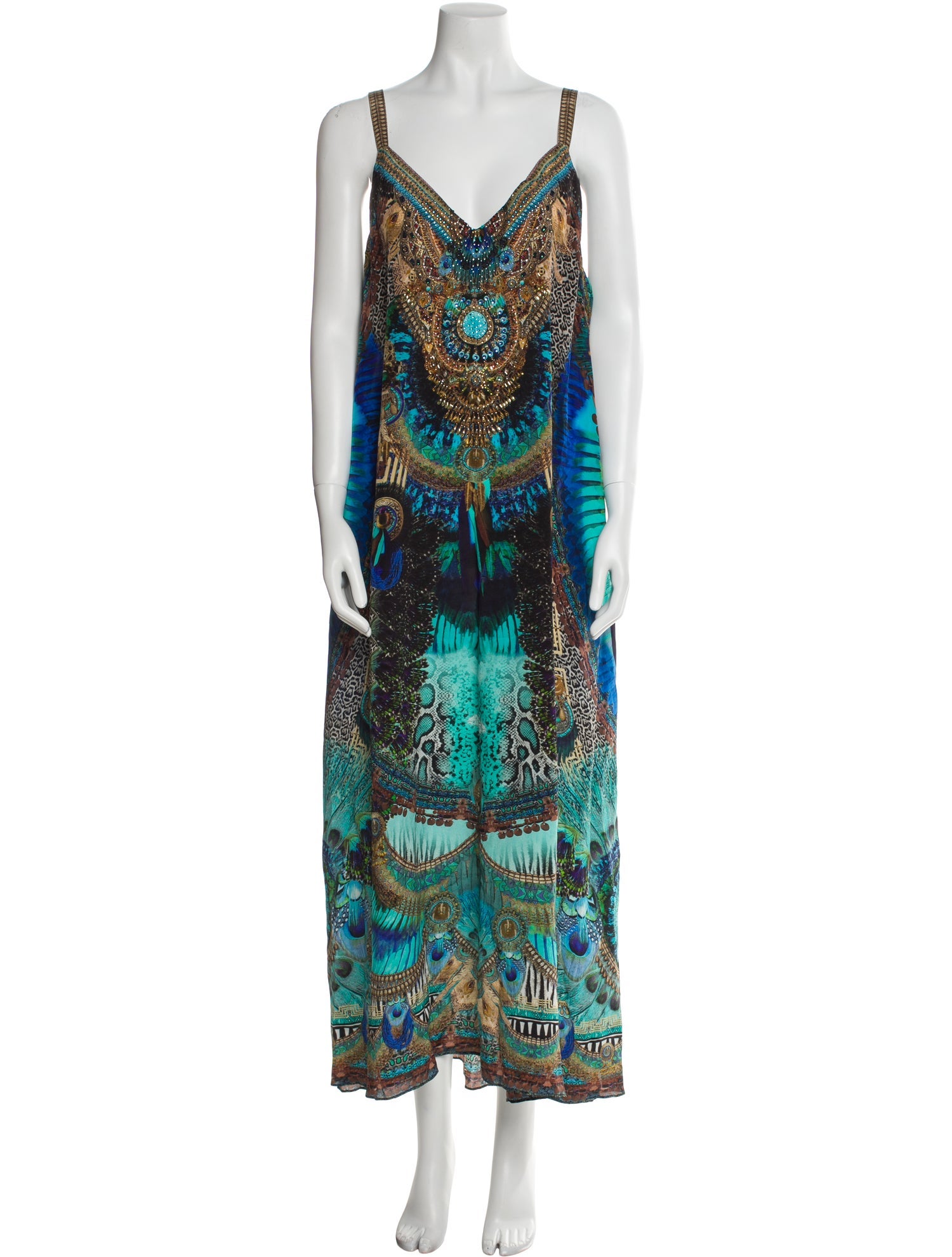 Camilla Silk Long Dress
