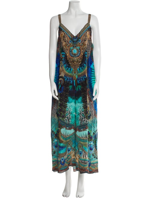 Camilla Silk Long Dress