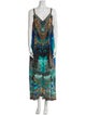 Camilla Silk Long Dress
