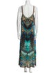 Camilla Silk Long Dress