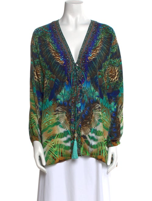 Camilla Silk Printed Tunic