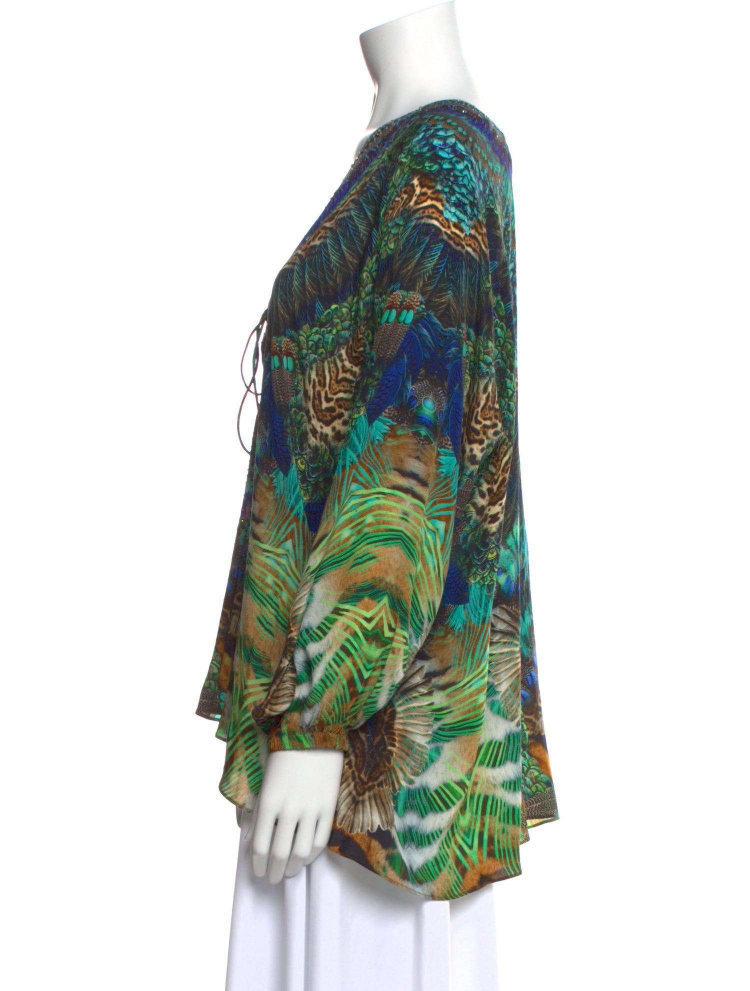 Camilla Silk Printed Tunic