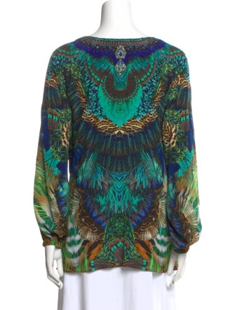 Camilla Silk Printed Tunic