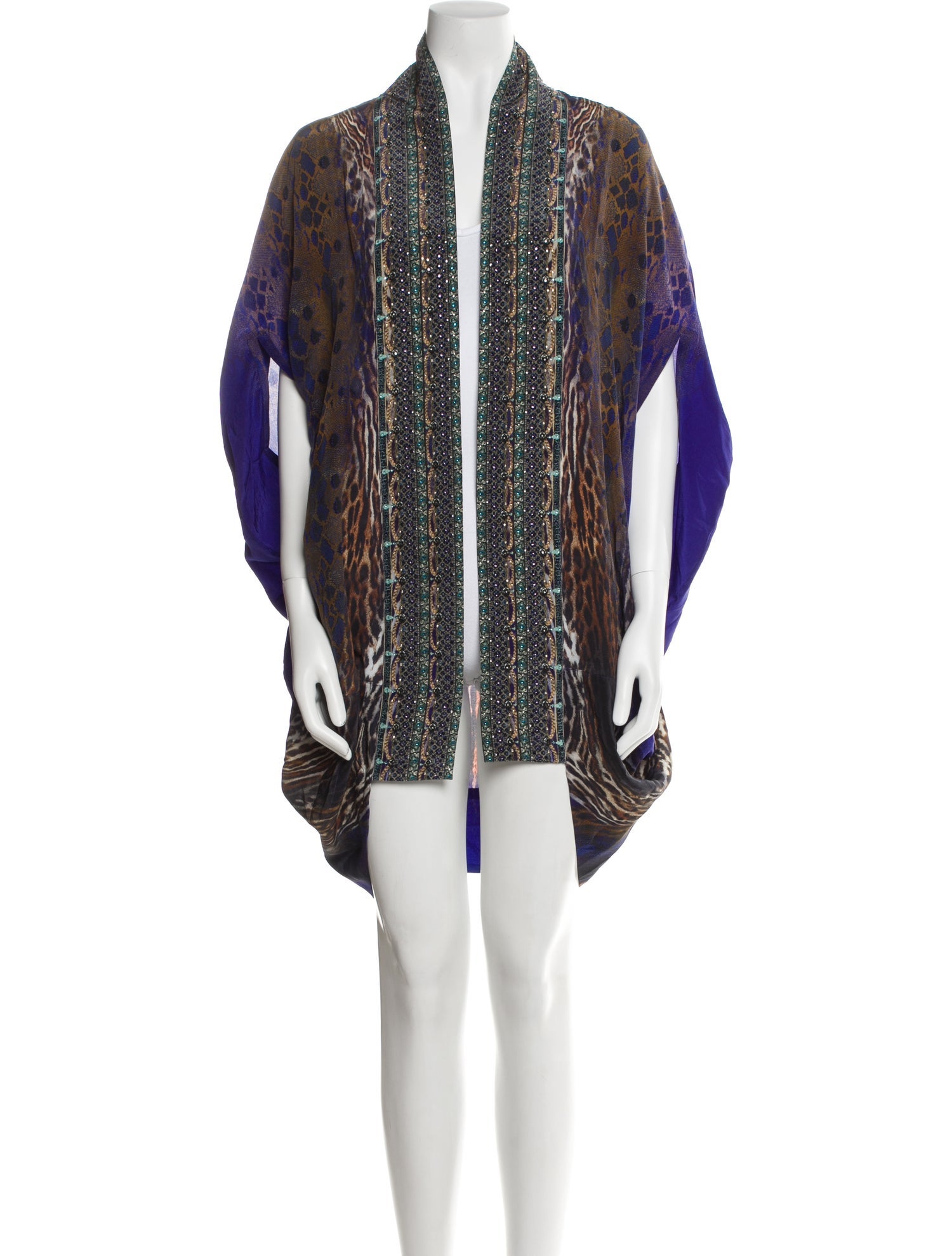 Camilla Silk Printed Robe