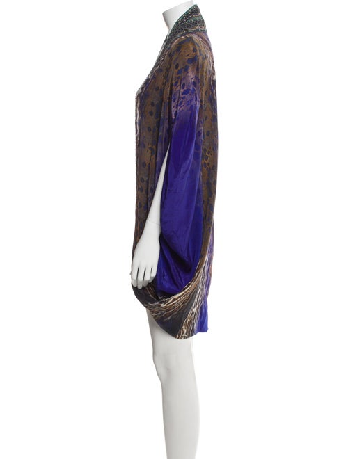 Camilla Silk Printed Robe