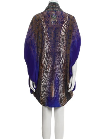 Camilla Silk Printed Robe