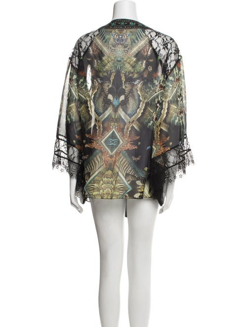 Camilla Silk Printed Robe
