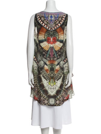 Camilla Silk Printed Top