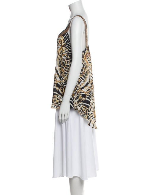 Camilla Silk Printed Top