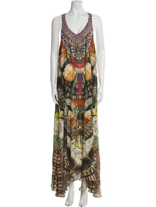 Camilla Silk Long Dress