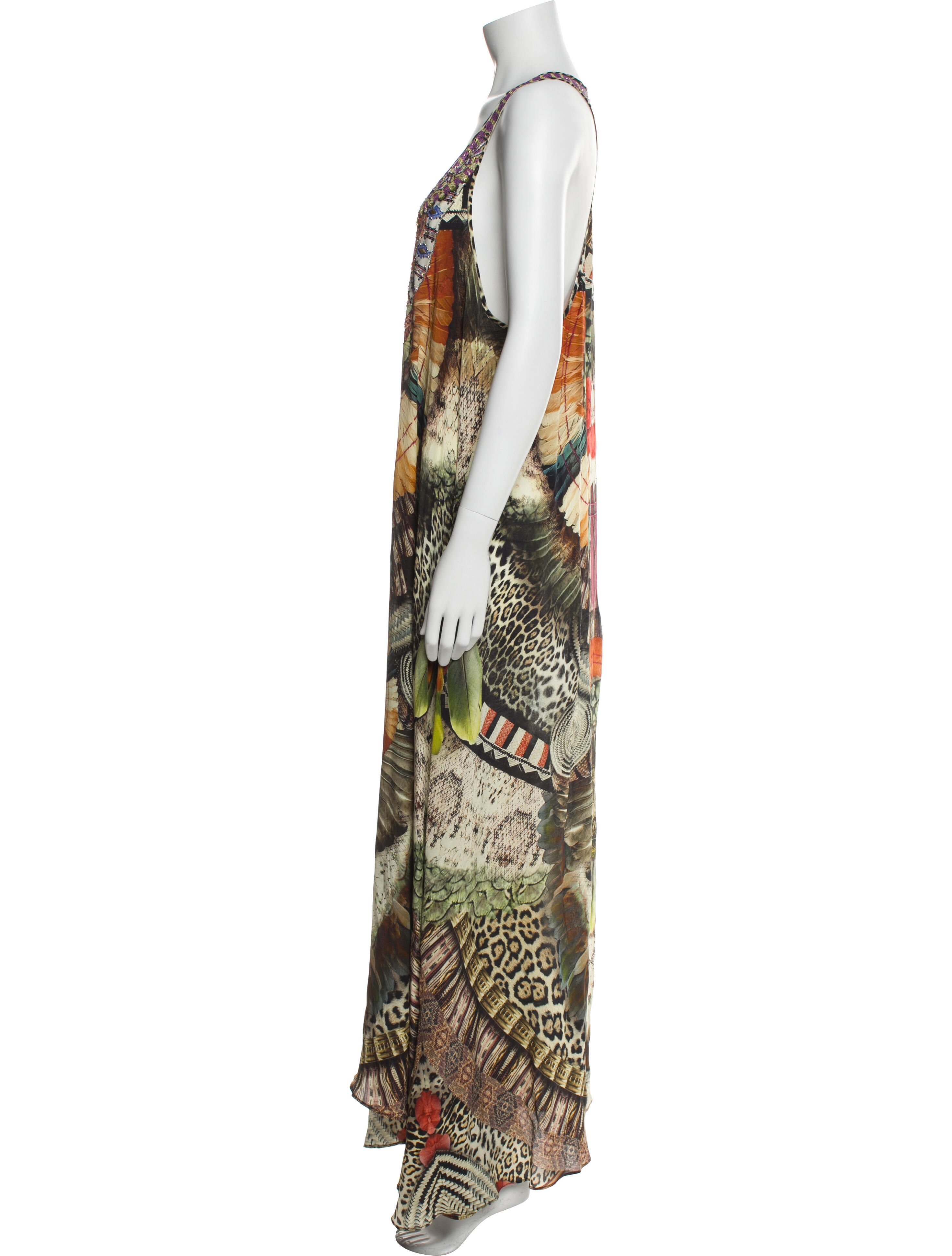 Camilla Silk Long Dress