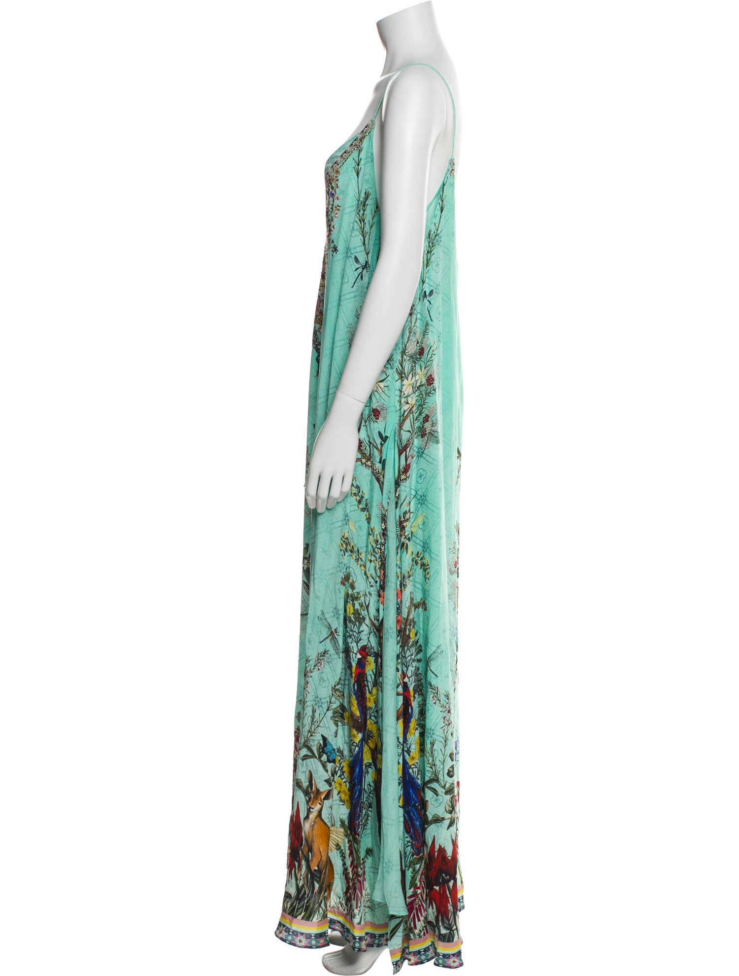 Camilla Silk Long Dress