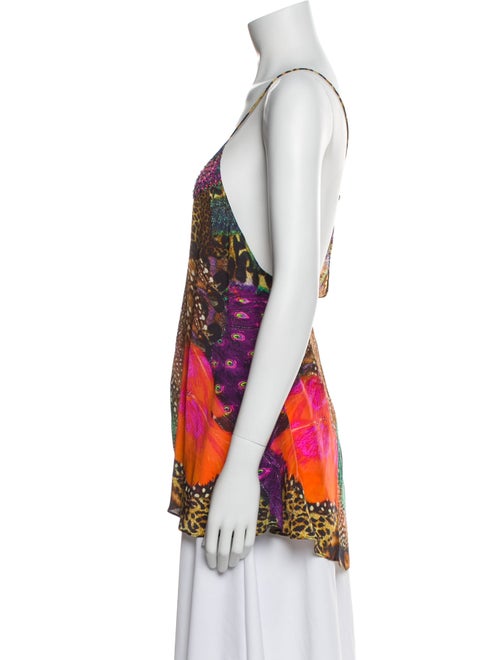 Camilla Silk Printed Top