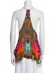 Camilla Silk Printed Top