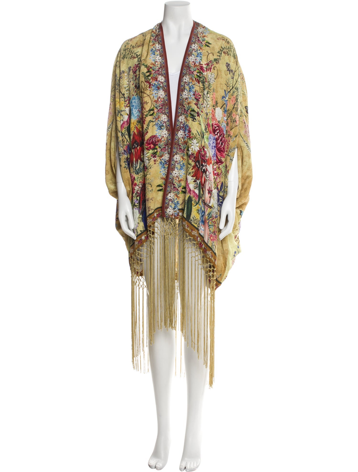 Camilla Silk Printed Robe