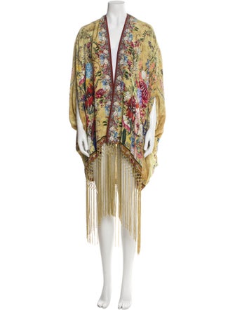 Camilla Silk Printed Robe