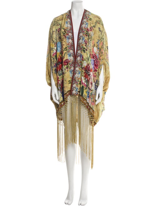 Camilla Silk Printed Robe