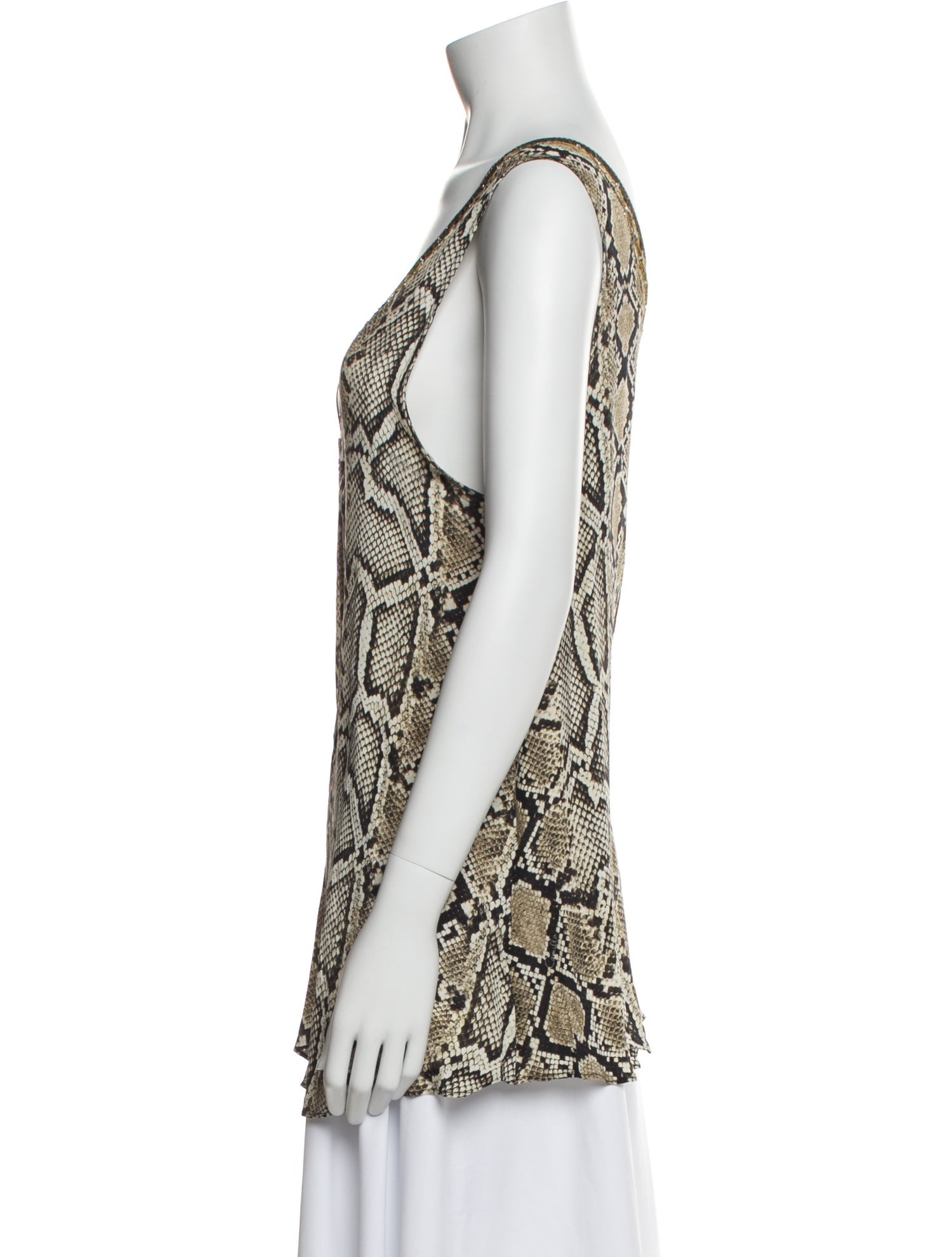 Camilla Silk Animal Print Tunic