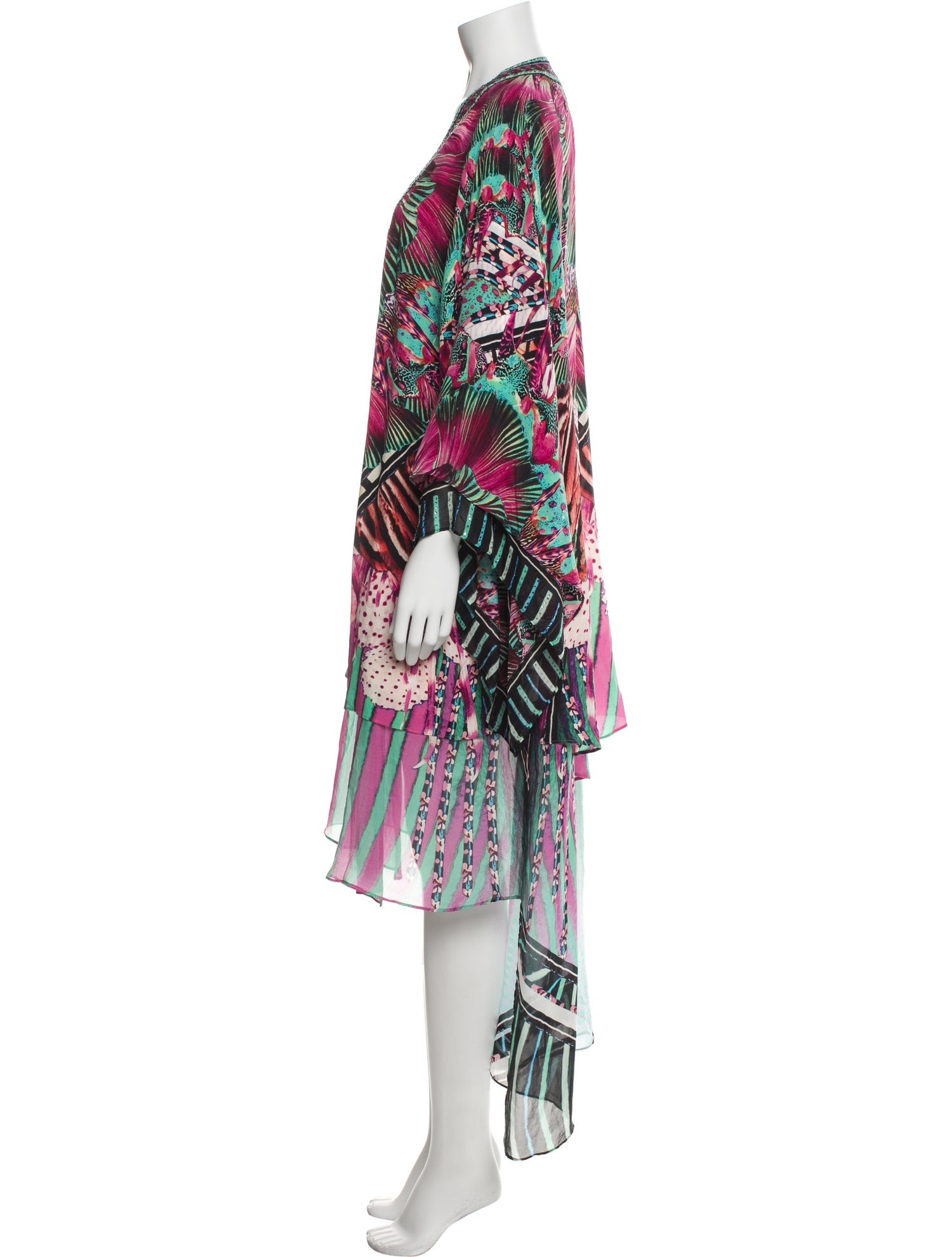 Camilla Silk Printed Robe